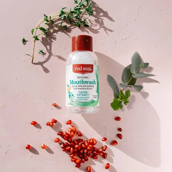 Natural Thyme Extract Mouthwash with Mandarin & Eucalyptol Flavor - Waha Lifestyle