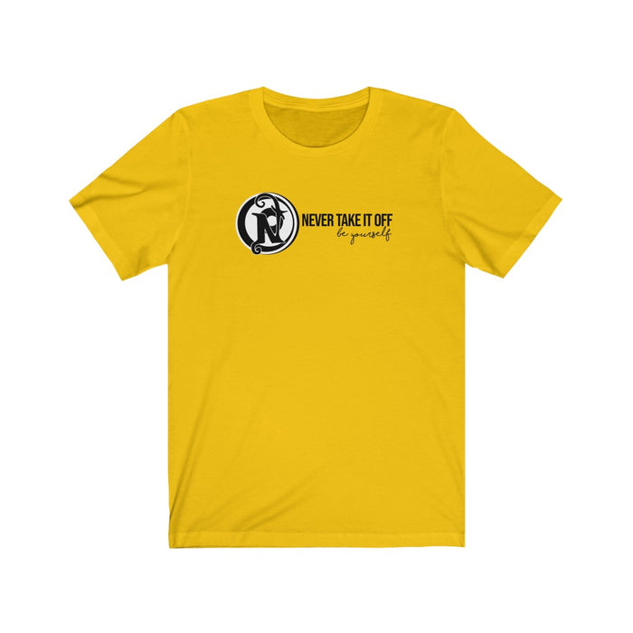 NEVER TAKE IT OFF - LOGO TEE