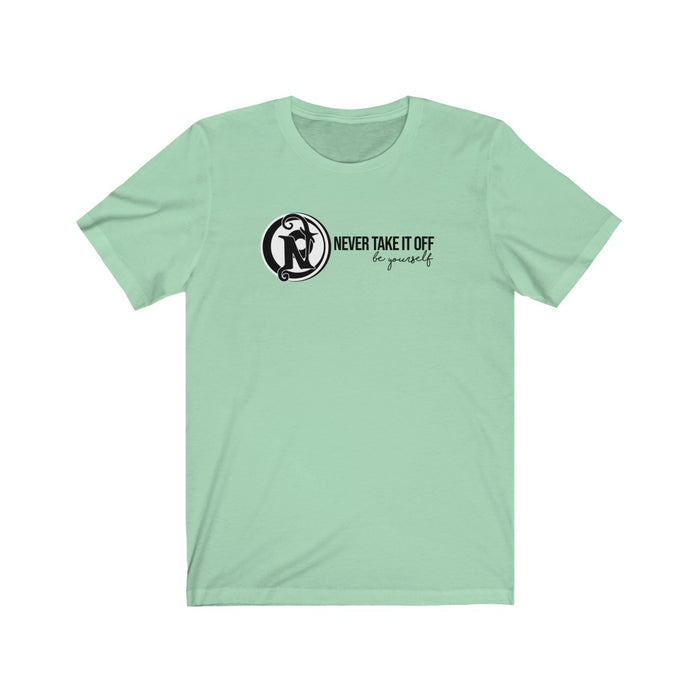 NEVER TAKE IT OFF - LOGO TEE