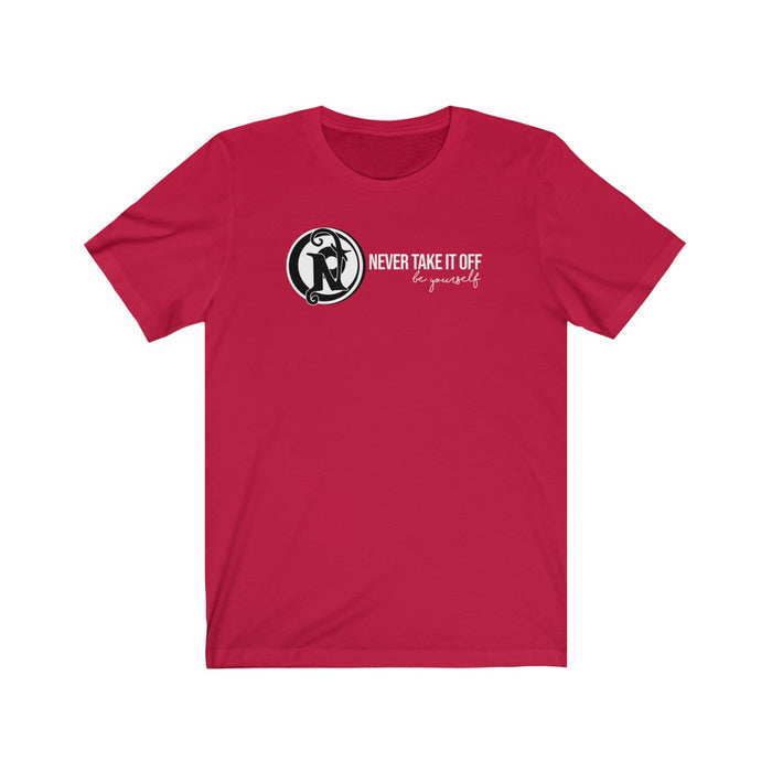 NEVER TAKE IT OFF - LOGO TEE