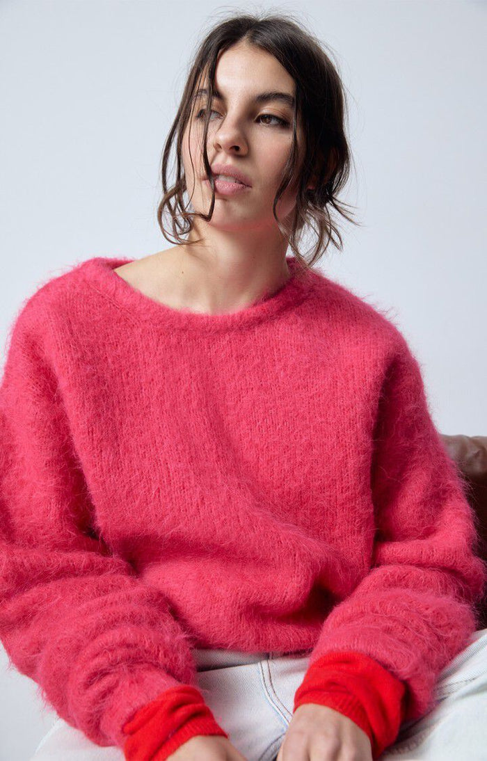 NIBY SWEATER NIB 18a | Grenadine - Darling & Domain