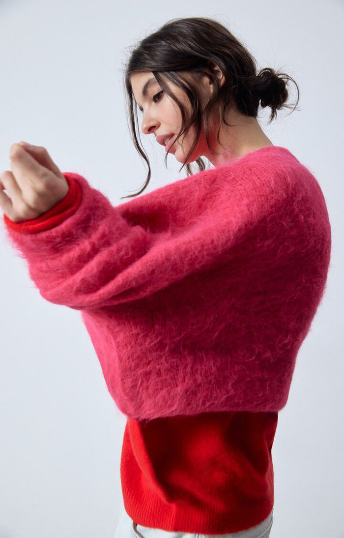 NIBY SWEATER NIB 18a | Grenadine - Darling & Domain