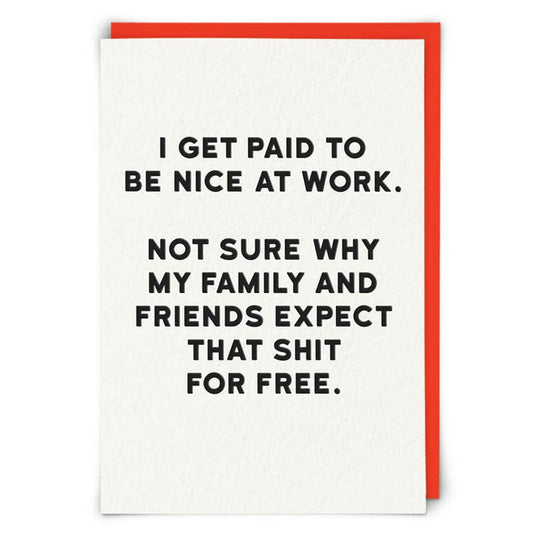 Nice Greetings Card - Taryn x Philip Boutique