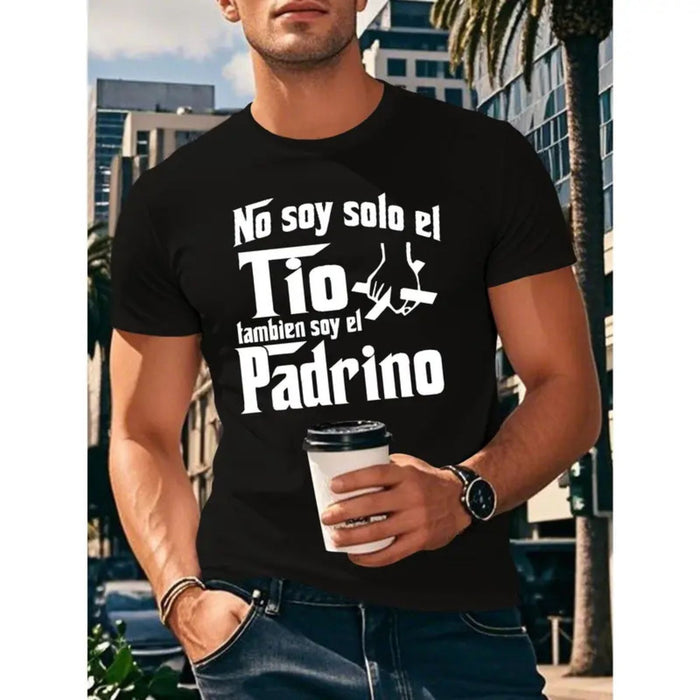 "No Soy Solo El Tío, También Soy El Papá" T-Shirt – Funny Spanish Dad Graphic Tee, Unisex Cotton Shirt - Teezioo