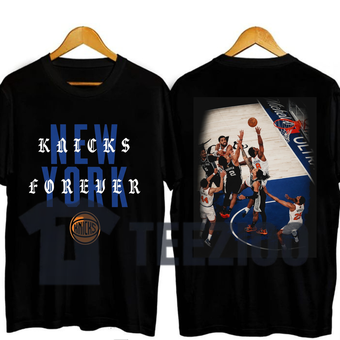 OG Anunoby Knicks No. 8 T-Shirt | New York Basketball Tee