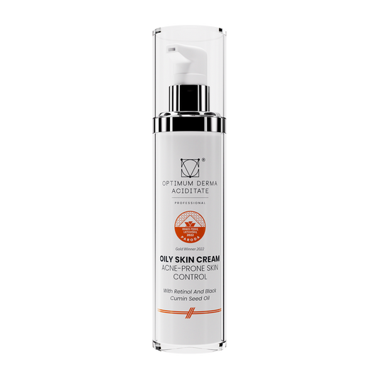 Oily Skin Cream with retinol and black cumin seed oil, 50 ml