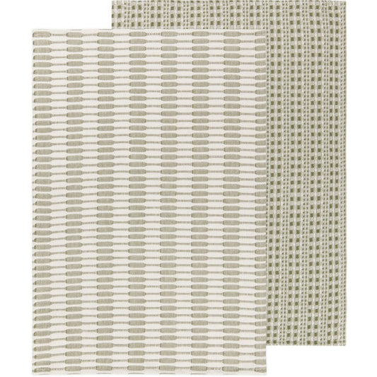 Olive Branch Abode Dishtowels Set of 2 - Magnolia Lane co. Home + Garden + Gift