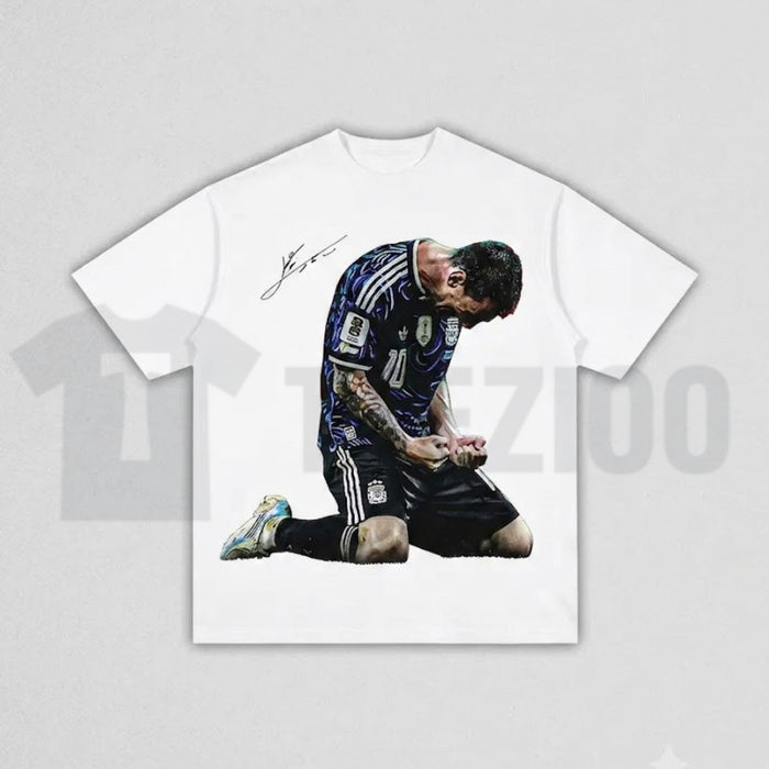 ONE MORE Sport Soccer Oversized Tee – Unisex Graphic Streetwear Shirt - Teezioo