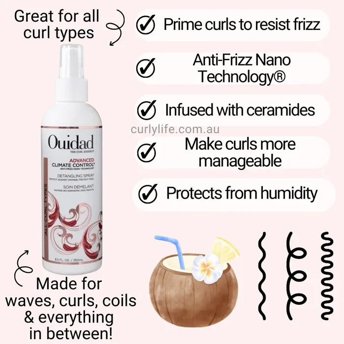 Ouidad Advanced Climate Control Detangling Spray