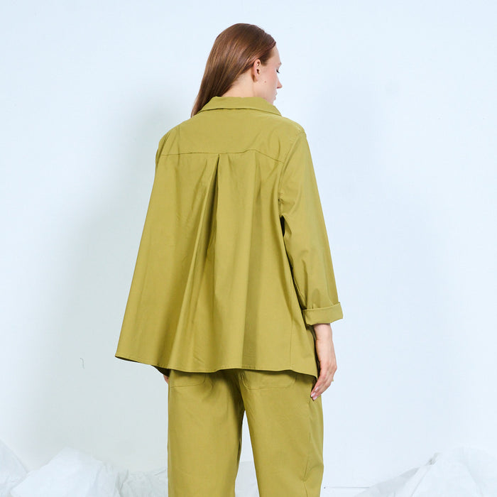 Oversized button-up shirt wholesale