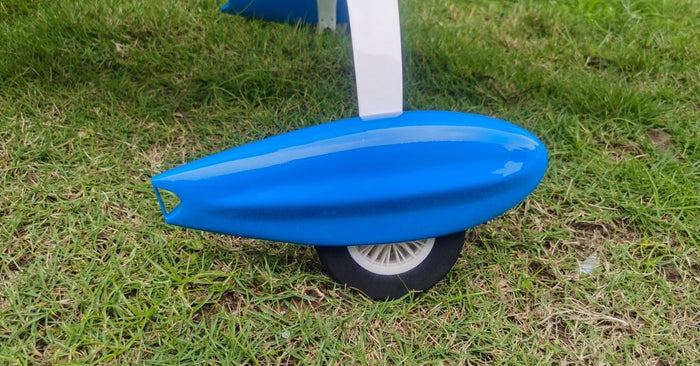 Pair of Wheel Pants Pilot RC Extra NG 78” 05 Blue/Orange
