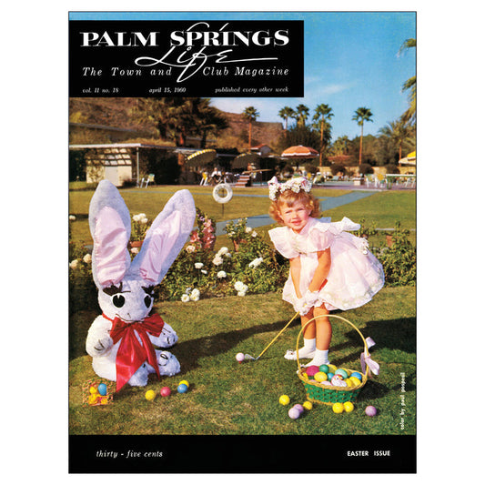 Palm Springs Life April 1960 Card