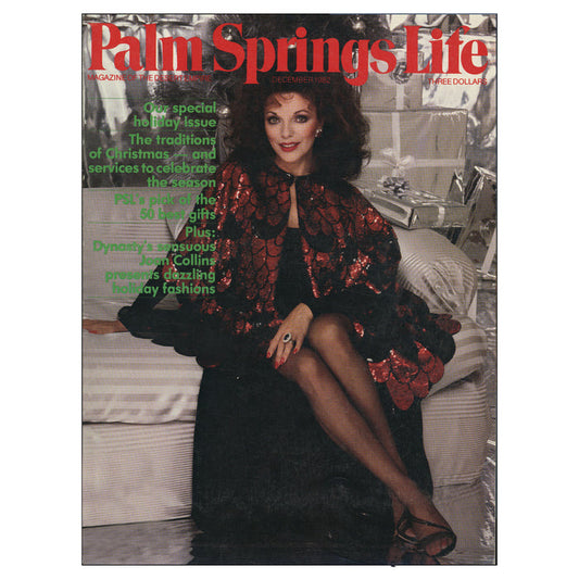 Palm Springs Life December 1982 Card