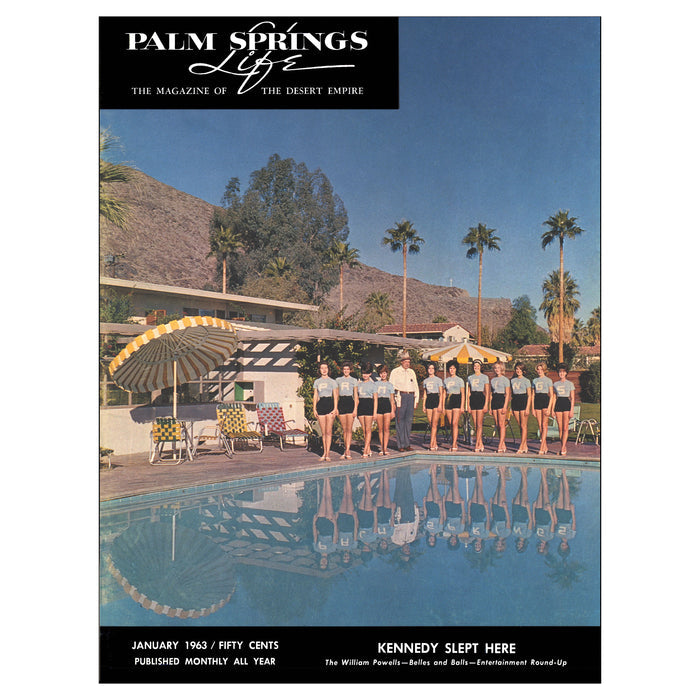 Palm Springs Life January 1963 Card