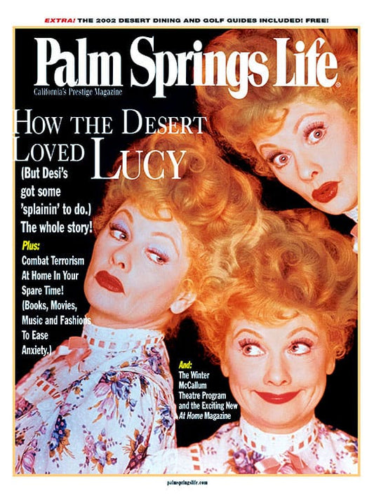 Palm Springs Life January 2002 Card