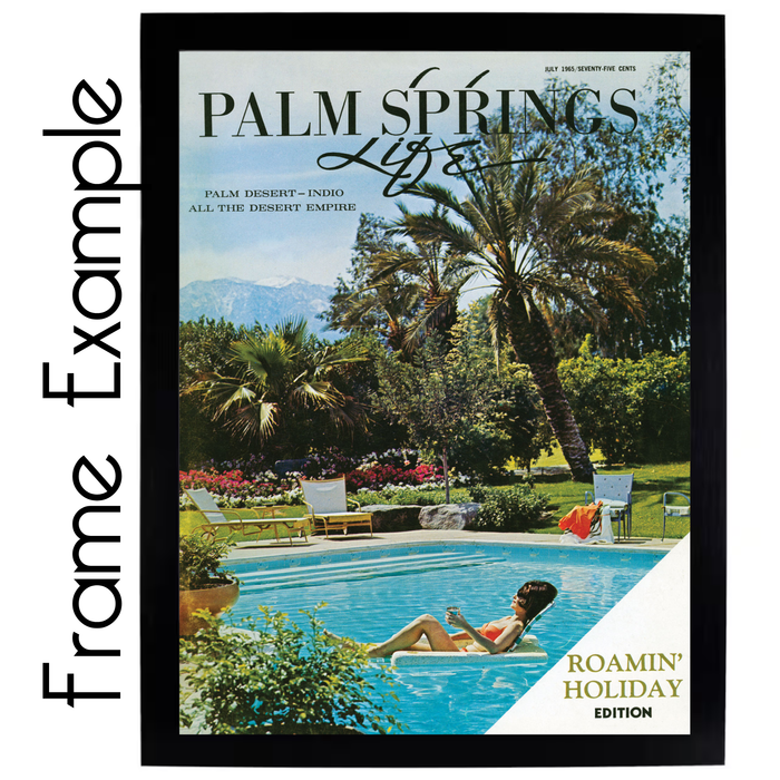 Palm Springs Life May 1982 Poster