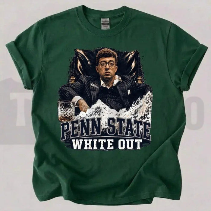 Penn State White Out T-Shirt – Nittany Lions Game Day Fan Tee, Happy Valley College Football Shirt for Men & Women