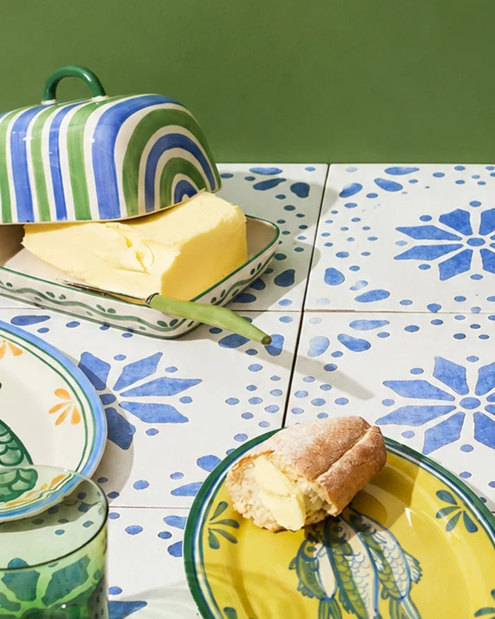 PICCOLO VITA BUTTER DISH by Jones & Co