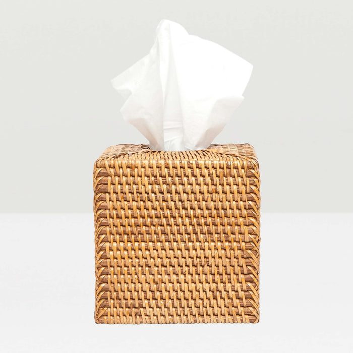Pigeon & Poodle Dalton Bath Collection - Brown - Tissue Box