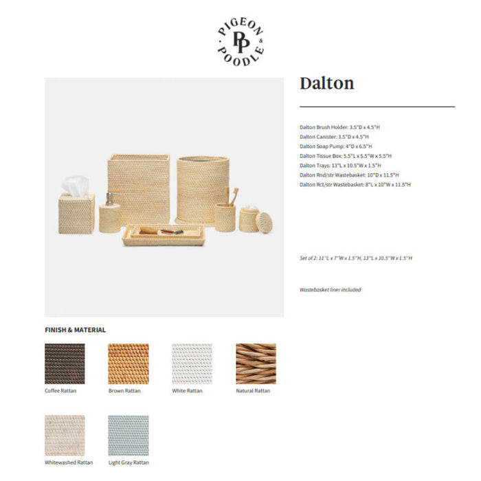 Pigeon & Poodle Dalton Bath Collection - Details