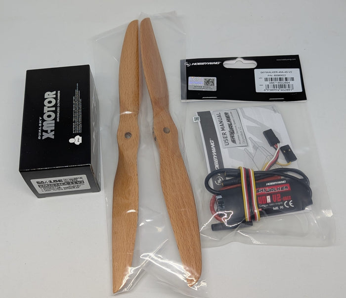 » Pilot rc power package 38" size plane, motor, esc, propeller