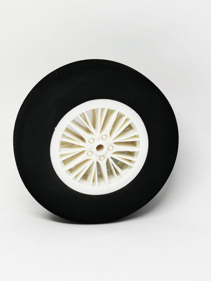 » Pilot rc wheel 3.5" inch 89m 27mm wide 5mm axle 1pcs