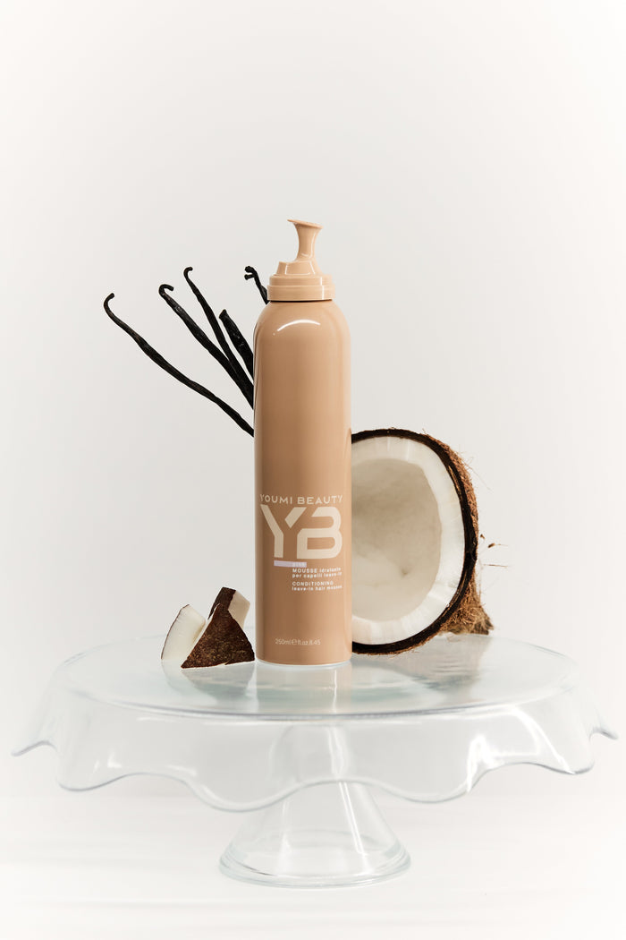 Pink Leave-In Hair Mousse | Youmi Beauty