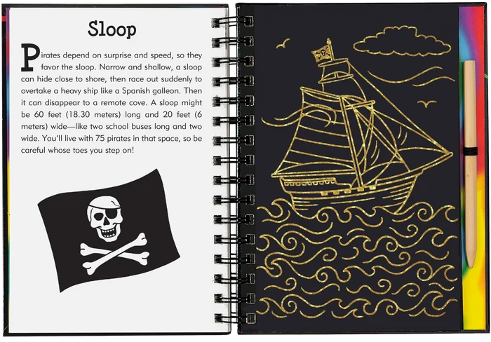 Pirates Scratch and Sketch
