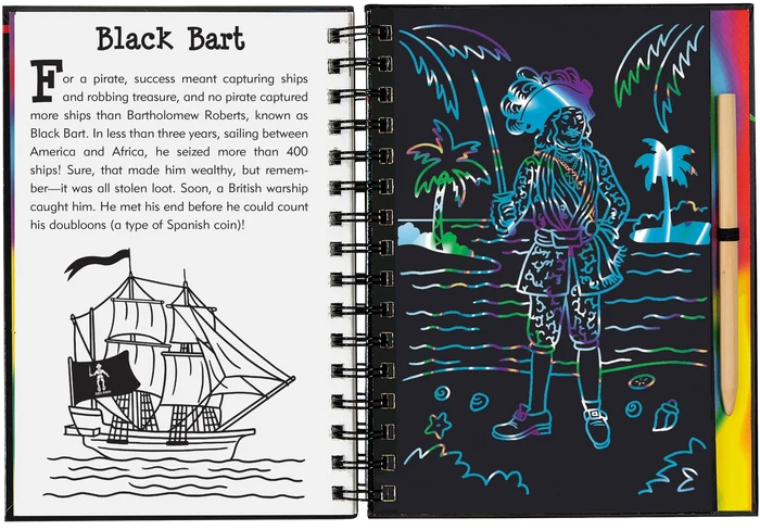 Pirates Scratch and Sketch