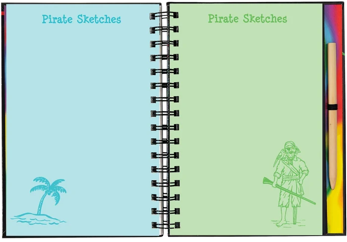 Pirates Scratch and Sketch