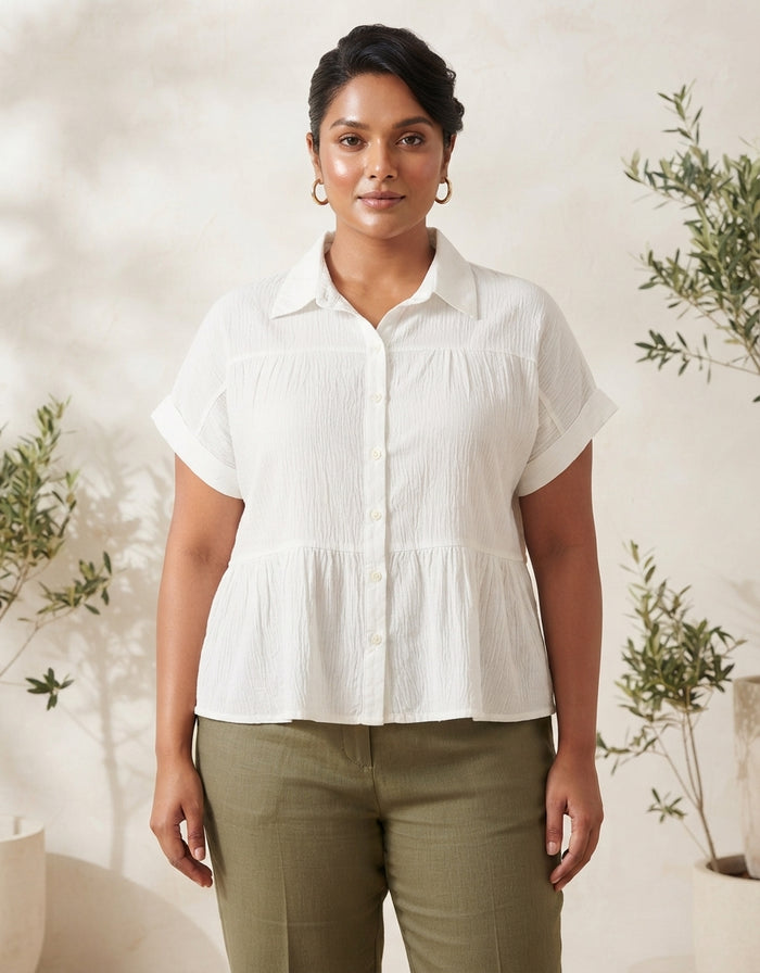 PLUS LADIES BLOUSE