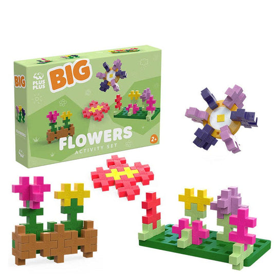 Plus-Plus USA BIG Flowers Activity Set