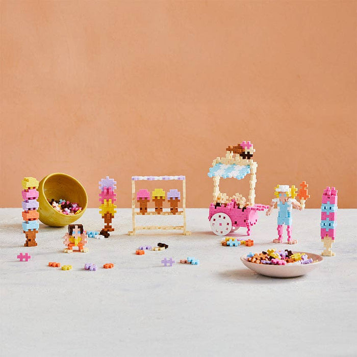 Plus-Plus USA Learn to Build Ice Cream Shop