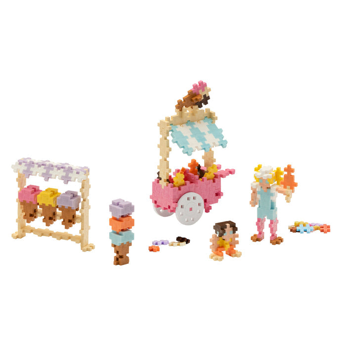 Plus-Plus USA Learn to Build Ice Cream Shop