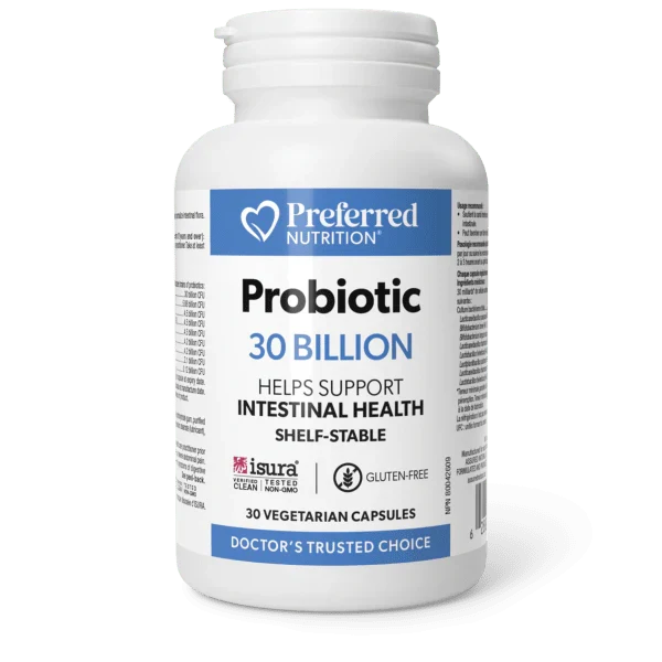 Preferred Nutrition: Probiotic 30 Billion Capsules