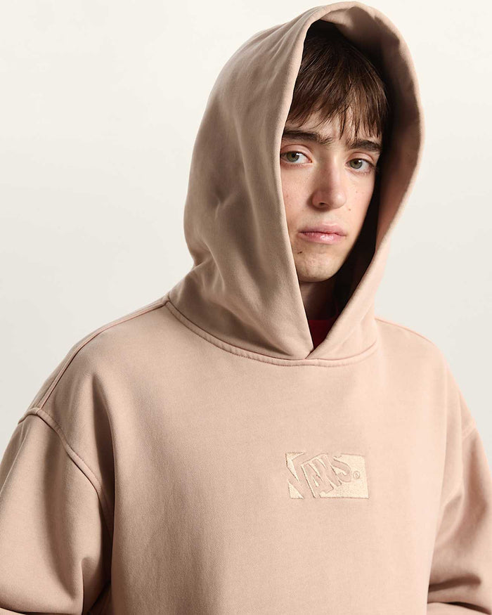 Premium Pullover Hoodie in Warm Taupe