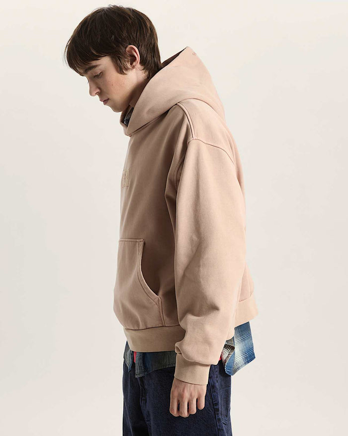 Premium Pullover Hoodie in Warm Taupe