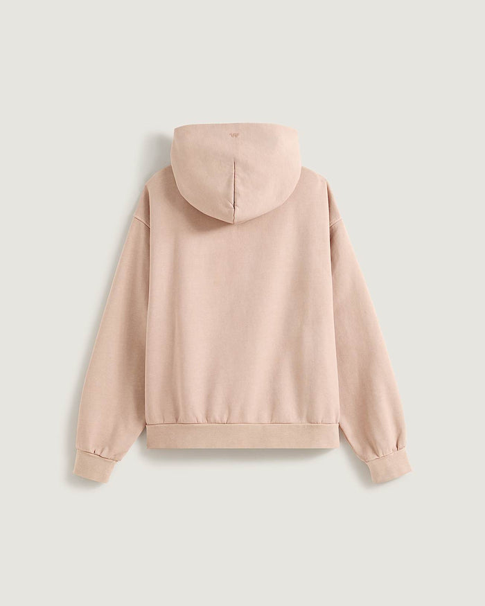 Premium Pullover Hoodie in Warm Taupe