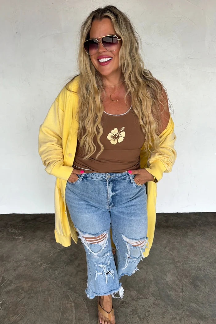 PREORDER: // Urban Distressed Crop Jean