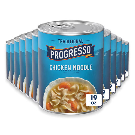 Progresso Traditional Chicken Noodle Soup - 19 oz - 12 Pack