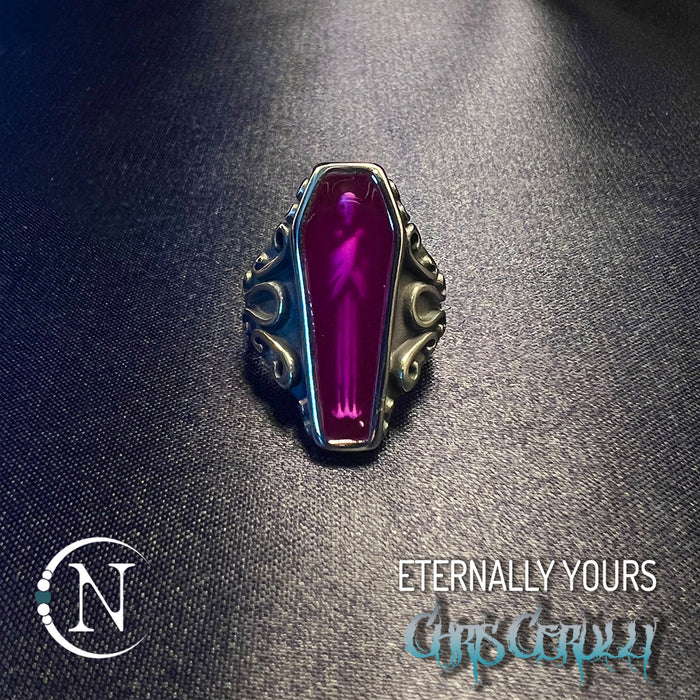 Purple ~ Eternally Yours Replica Ring ~ Chris Cerulli