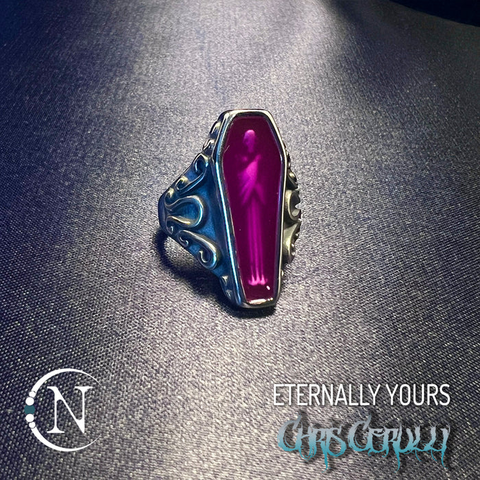 Purple ~ Eternally Yours Replica Ring ~ Chris Cerulli