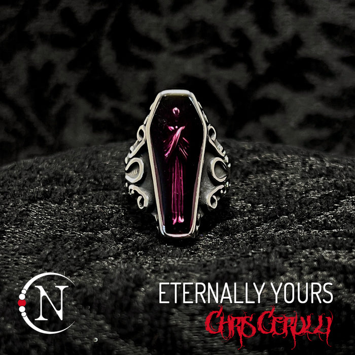 Purple ~ Eternally Yours Replica Ring ~ Chris Cerulli