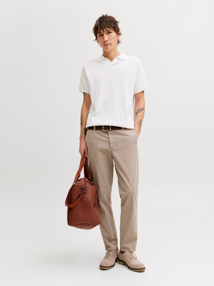 Regular Fit Chino in Lemon Pepper