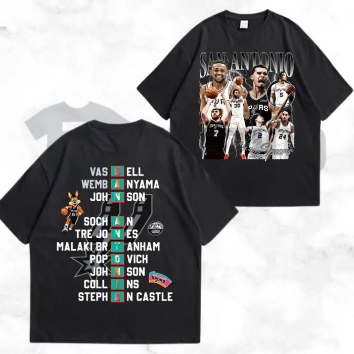 Retro Texas Basketball Graphic T-Shirt