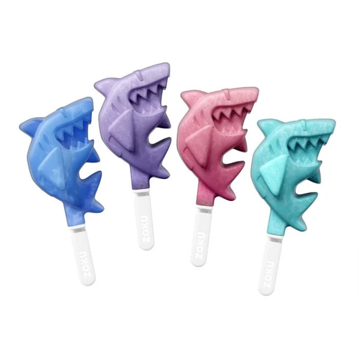 Reusable Silicone Shark Ice Pop Mould Tray