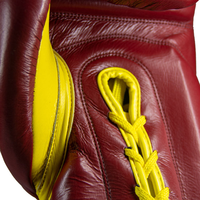 REVGEAR S4 SENTINEL PRO LEATHER GEL BOXING GLOVES RED