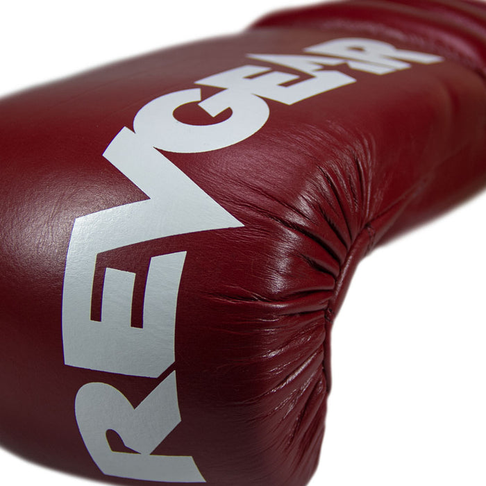 REVGEAR S4 SENTINEL PRO LEATHER GEL BOXING GLOVES RED