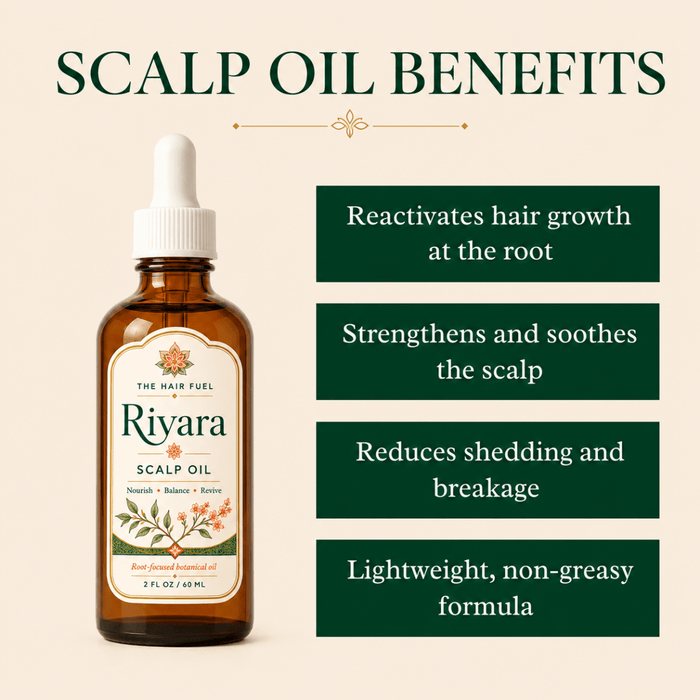 Riyara Root | Activating Scalp Oil for Thinning & SheddingThe Hair Fuel