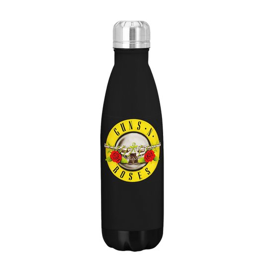 Rocksax Guns N' Roses Drink Bottle - Guns N' Roses Roses